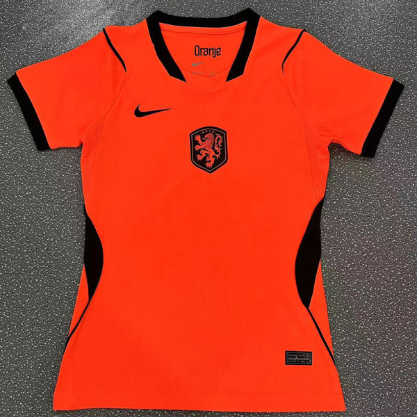 26/27 Netherlands Home Women Soccer Jersey#女