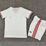 25-26 Hungary Away Kids Soccer Jersey