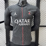 25/26 PSG Fourth Player Version Long Sleeve Soccer Jersey