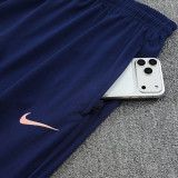 25/26 France Royal Blue polo shirts pants suit