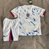 2024 Norway Away Kids Soccer Jersey