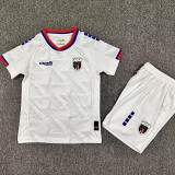 26-27 Cabo Verde Away Kids Soccer Jersey