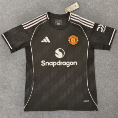 26/27 Man Utd Special Edition Black Fans Soccer Jersey