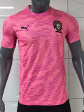 26/27 Portugal Pink Pattern Edition Fans Soccer Jersey
