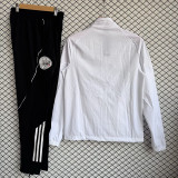 26/27 Ajax Ｗhite Windbreaker Tracksuit