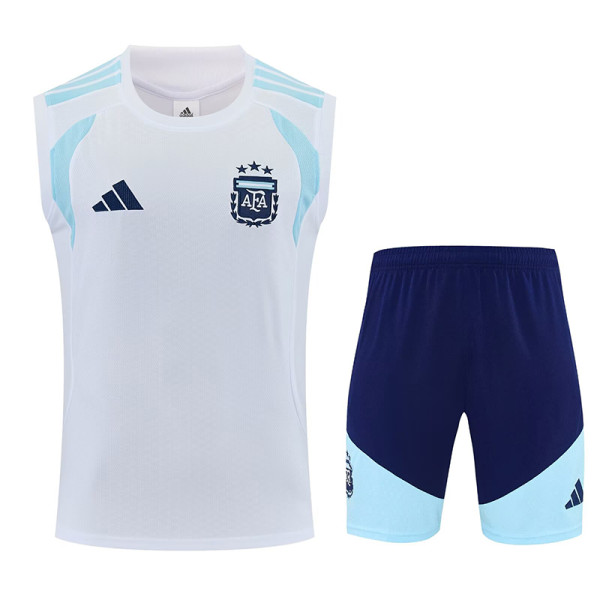 26/27 Argentina White Tank top and shorts suit