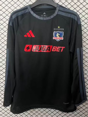 26/27 Colo-Colo Away Long Sleeve Fans Soccer Jersey