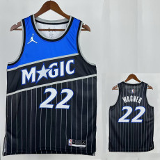 25/26 Magic WAGNER #22 Limited Edition Black Top Quality Hot Pressing NBA Jersey