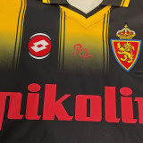 2003/2004 Zaragoza Away Retro  Soccer Jersey