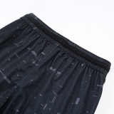 26/27 Flying Man Casual NBA Edition Ｗave Black shorts#C251３