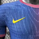 26/27 BAR Special Edition Pink Blue Player Version Soccer Jersey