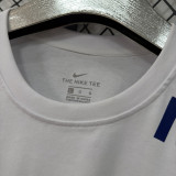 26/27 Brazil White Pure Cotton Men's T-shirt