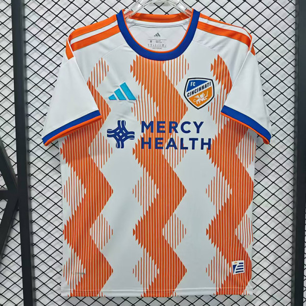 26-27 FC Cincinnati Home Fans Soccer Jersey
