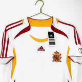 2006 Spain Away Retro Soccer Jersey