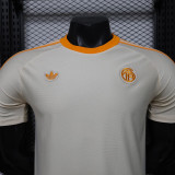 26/27 Bayern Beige White Player Version Retro Soccer Jersey