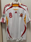 2006 Spain Away Retro Soccer Jersey
