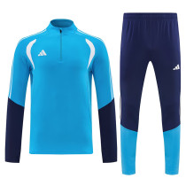 26-27AD Lake Blue Half Pull Tracksuit#814(半拉链)
