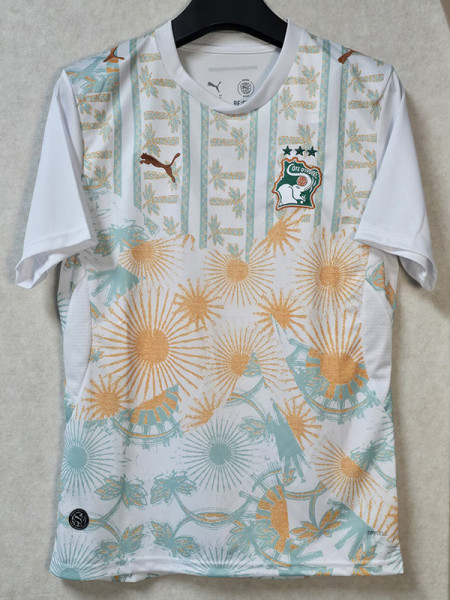26-27 Ivory Coast Away Fans Soccer Jersey