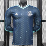 26/27Germany Away Long Sleeve Player Version Soccer Jersey