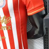 26-27 Chivas Home Player Version  Soccer Jersey