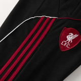 26/27 LIV Black Hoodie Tracksuit