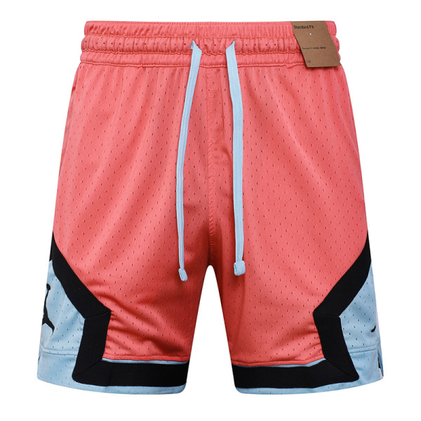 26/27 Flying Man Casual NBA Edition orange-red shorts#A2616