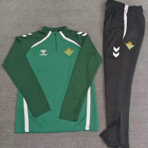 25/26 Real Betis Green Half Pull Tracksuit (半拉链)