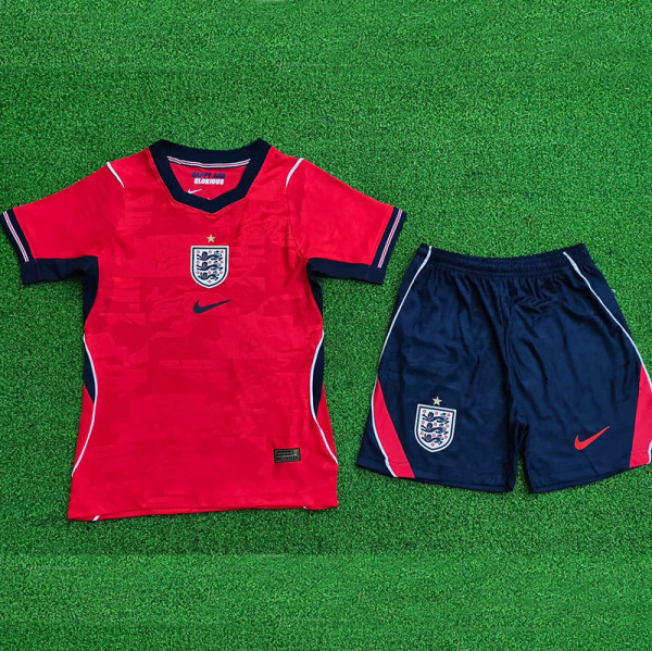 26/27 England Away Player Version Kids Soccer Jersey#童装球员