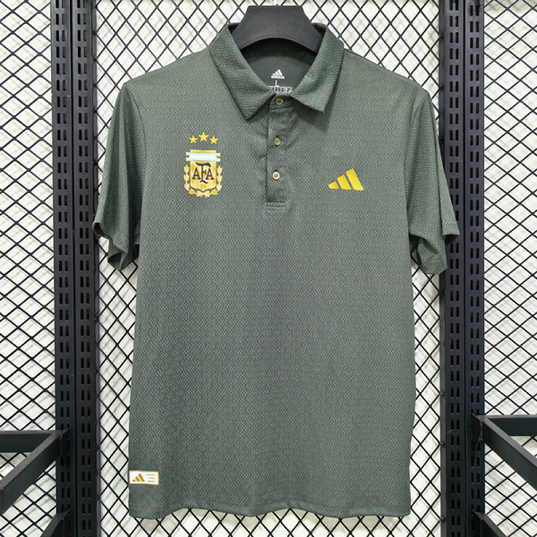 2026 Argentina AD Light Green Men's T-shirt Top