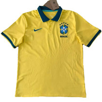 26/27 Brazil Yellow Polo Shirt