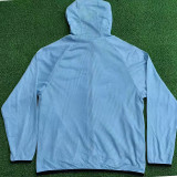2026 France Light Blue Hooded Double Layered Appearance Suit