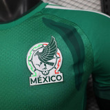 25/26 Mexico Goalkeeper Green Player Version Soccer Jersey