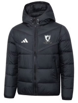 25/26 LIV Black Hooded Cotton Coat 连帽棉衣