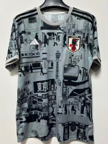 26-27 Japan Tokyo Dark Grey Fans Soccer Jersey