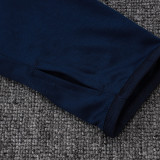 25/26 RMA Royal Blue Half Pull Tracksuit#B25147(半拉链)