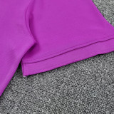 25/26 Purple Royal Blue polo shirts pants suit