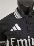 26/27 RMA Black Player Version Polo Shirts