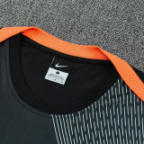 26-27 INT Black shirts pants suit