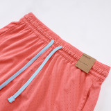 26/27 Flying Man Casual NBA Edition orange-red shorts#A2616