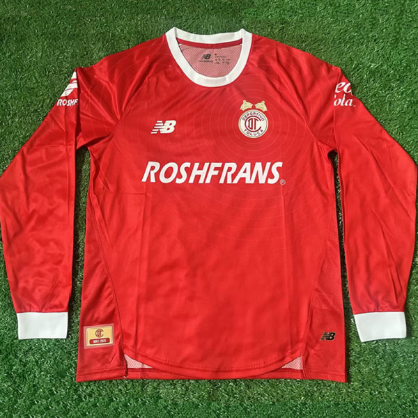 26-27 Toluca CD Home Long Sleeve Soccer Jersey