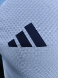 25-26 Argentina White Half Pull Player VersionTraining Shirts#(半拉球员版)