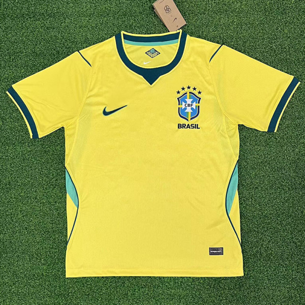 26/27 Brazil Home Fans Soccer Jersey