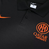 25/26 INT Black polo shirts pants suit
