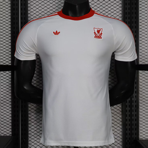 26/27 LIV Leisure Retro Edition White Player Version Soccer Jersey
