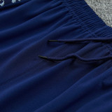 26-27 Man City Royal Blue polo shirts pants suit