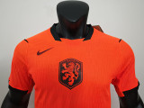 26/27 Netherlands Home Player Version Soccer Jersey