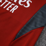 25/26 ARS Maroon Half Pull Tracksuit#E25195 (半拉链)