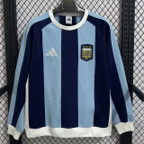 26/27 Argentina Blue Striped Casual Thick Hoody