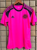 2016 Scotland Pink Retro Soccer Jersey