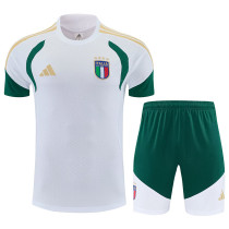 26-27 Italy White Training Short Suit